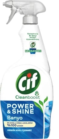 Cif Power Shine Banyo Sprey Temizleyici 750 Ml