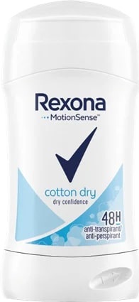 Rexona Kadın Stick Deodorant Cotton Dry 40 ml