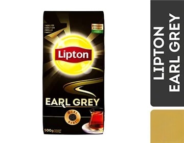 Lipton Yellow Label Earl Grey Dökme Siyah Çay 500 Gr
