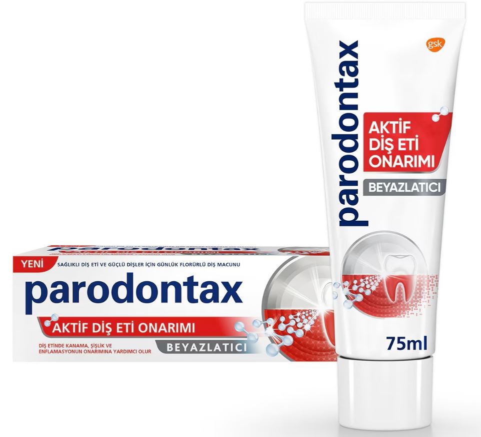 Parodontax Aktif Diş Eti Onarımı Beyazlatıcı 75 ml