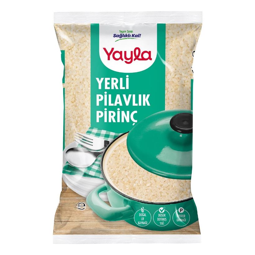 Yayla Yerli Pilavlık Pirinç 1 Kg