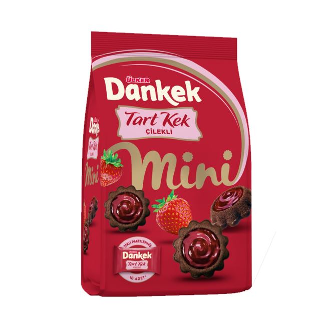 Ülker Dankek Tart Mini Çilekli Kek 150 Gr