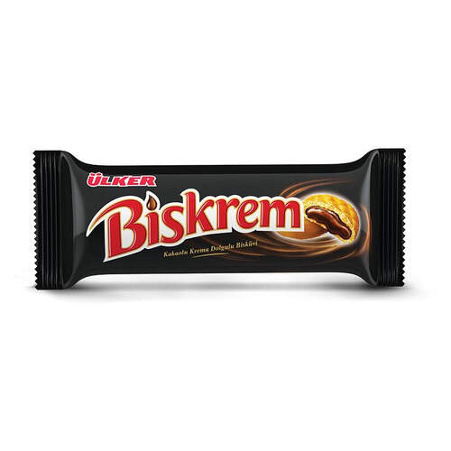 Ülker Biskrem Kakaolu Krema Dolgulu Bisküvi 100 Gr
