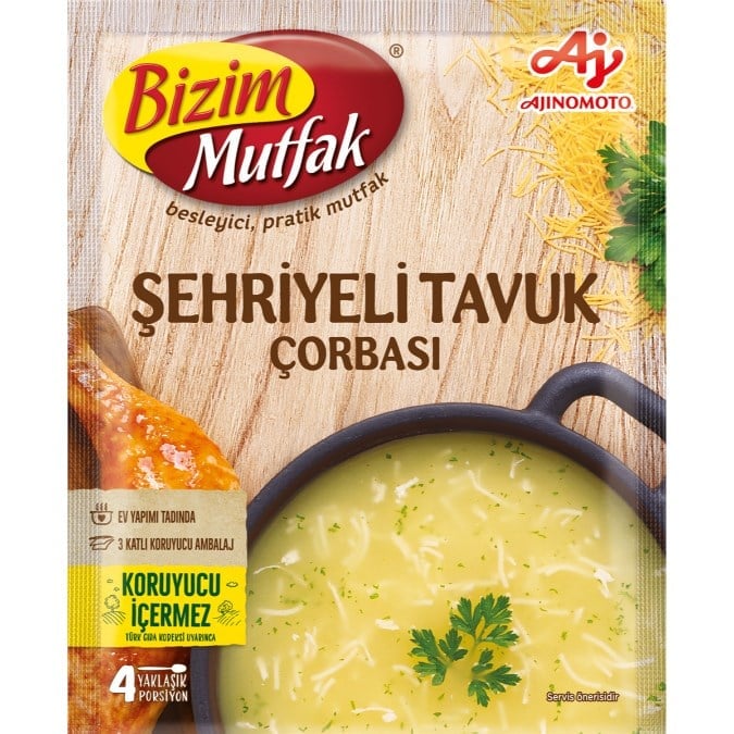Bizim Mutfak Hazır Çorba Şehriyeli Tavuk 51 Gr