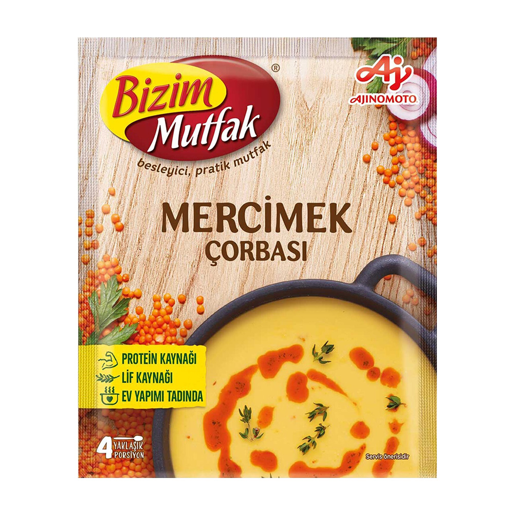 Bizim Mutfak Hazır Çorba Mercimek 72 Gr