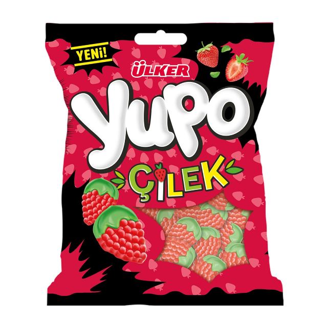 Ülker Yupo Jelly Eğlenjeli Çilek 80 Gr