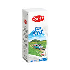 Aynes Süt Yarım Yaglı 200 Ml