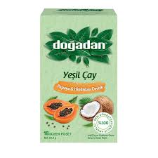 Yeşil Çay Papaya Ve Hindistan Cevizli 18 Li