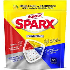 Asperox Sparx Diamond Bulaşık Makinesi Kapsülü 60 Lı