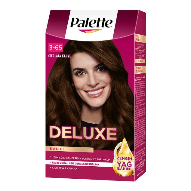 Palette Deluxe Saç Boyası 3-65 Çikolata Kahve