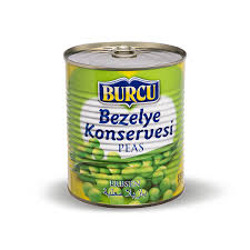Burcu Bezelye Konservesi 830 Gr
