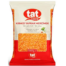 Tat Kırmızı Yaprak Mercimek 5 Kg