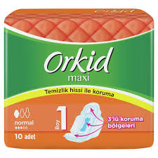Orkid Maxi Normal Boy Hijyenik Ped  10 Lu