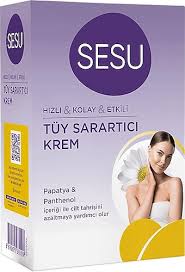 Sesu Tüy Sarartıcı Krem 35+18 Gr