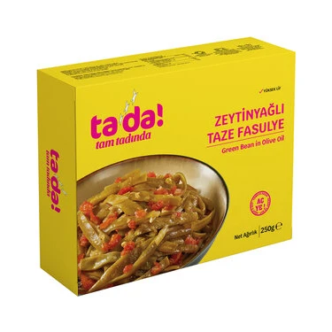 Tada Taze Fasulye Zeytinyağlı 250 Gr