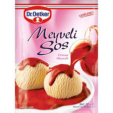 Dr. Oetker Tatlı Sos Meyveli 77 Gr