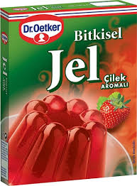 Dr. Oetker Bitkisel Jel Çilek Aromalı 100 Gr
