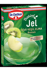 Dr. Oetker Bitkisel Jel Kivi-Yeşil Elma 100 Gr