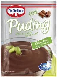 Dr. Oetker Puding Çikolatalı Antep Fıstıklı 100 Gr