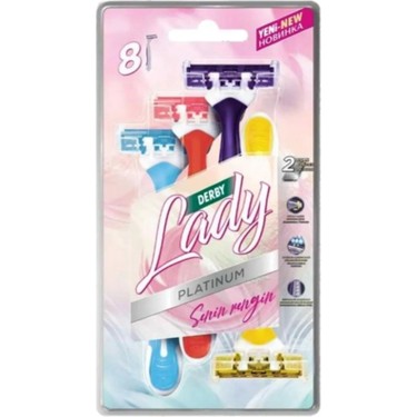 Derby Lady Platinum 8 Li Blister