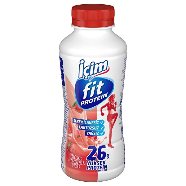 Ülker İçim Fit Süt Çilekli 400 Ml