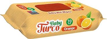 Baby Turco Portakal Islak Havlu 70 Li
