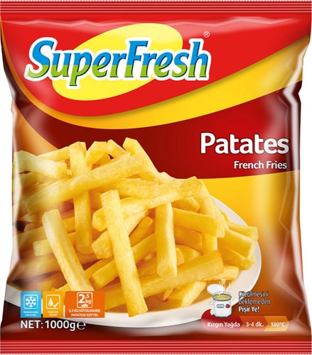 Süper Fresh Parmak Patates 800 Gr
