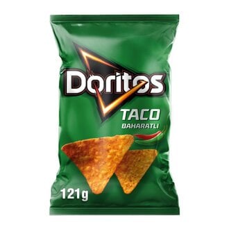 Doritos Taco  Baharatlı Mısır Cipsi Süper Boy 114 Gr