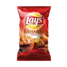 Lays Baharat Patates Cipsi Süper Boy 105 Gr
