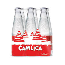 Çamlıca Gazoz Sade Cam Şişe 6x200 Ml