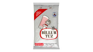 Billur İşlenmiş İyotlu Poşet Tuz 750 Gr