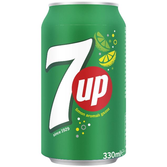 Seven Up Gazoz 330 ml
