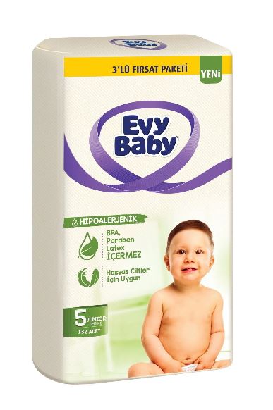 Evy Baby Bebek Bezi 3'lü Fırsat Paketi 5 Numara 3lü Fırsat