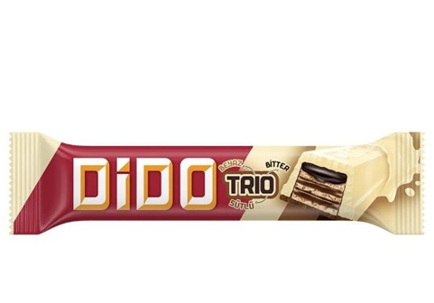 Ülker Dido Trio Beyaz Çikolatalı Gofret 36,5 Gr