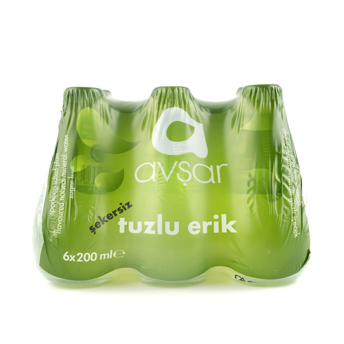 Avşar Soda Tuzlu Erik  6x200 ml